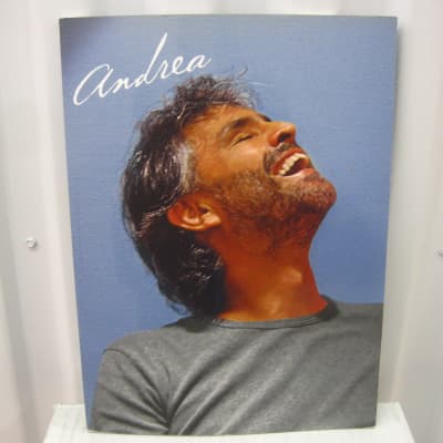 Andrea Bocelli Andrea Piano Vocal Sheet Music Song Book Songbook image 1