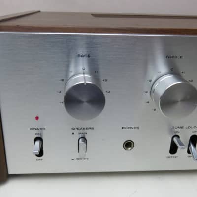 TECHNICS SU-7100 INTEGRATED AMPLIFIER WORKS PERFECT SERVICED FULLY RECAPPED image 3