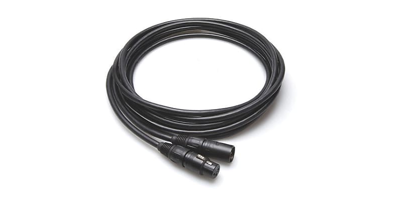 Hosa CMK-025AU Microphone Cable, Neutrik XLR Female to XLR Male, 25ft image 1