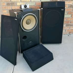 Rare vintage technics sb 6000a stereo speakers Great Condition W