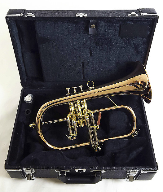 Carol Brass CFL6200RSSBbL StepUp Professional Flugelhorn Reverb