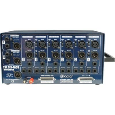 Radial Engineering SixPack 6 slot Power-rack, Desktop Format image 4