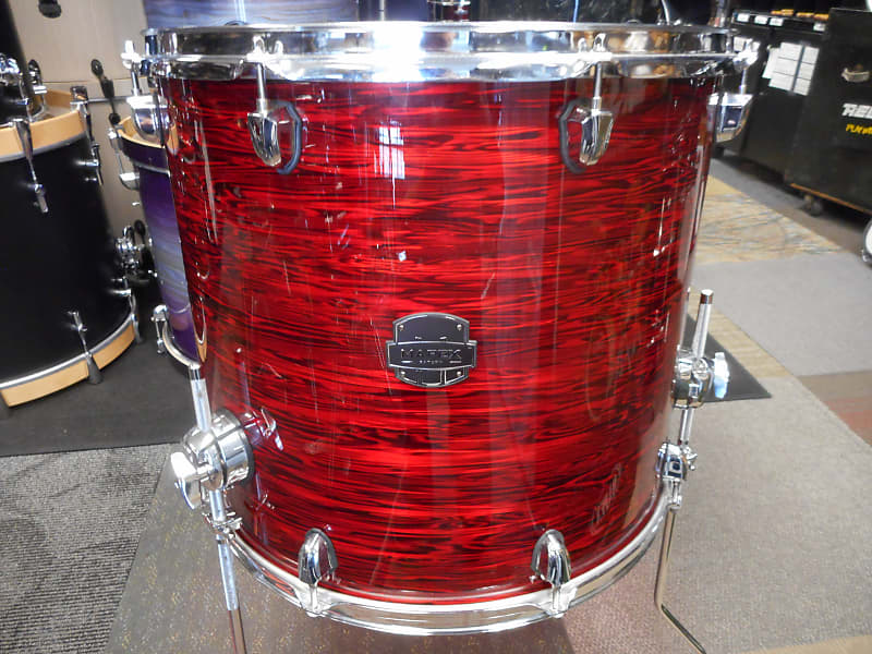 Mapex Saturn V 18x16" Floor Tom...Red Strata Reverb