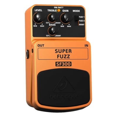 Behringer Super Fuzz SF300 3-Mode Distortion Effects Pedal - Ships From USA for sale