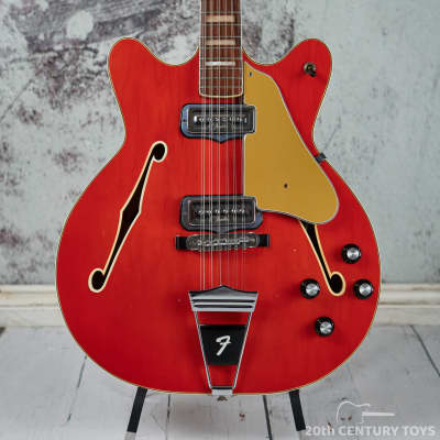 1967 Fender Coronado XII with Rosewood Fretboard Cherry Red for sale