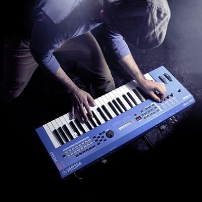 Yamaha MX49 49-Key Synthesizer BLUE image 5