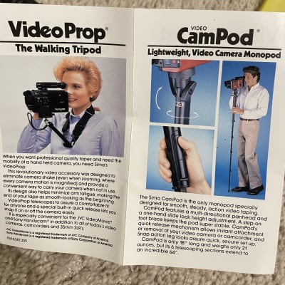 SIMA CamMike Electret Condenser Wired Video Microphone 1988 black image 7