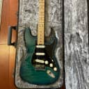 Fender  Limited Edition American Elite Stratocaster QMT Aquamarine