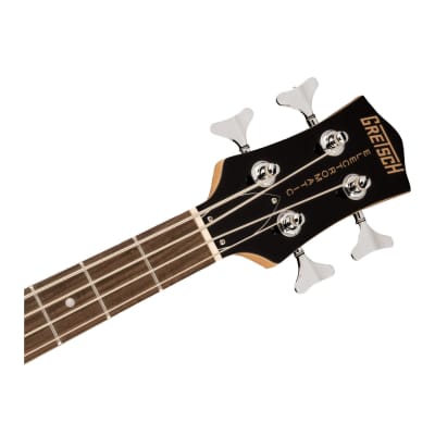 Gretsch G2220 Electromatic Junior Jet Bass II Short-Scale Guitar (Bristol Fog) Bundle with Gretsch Hardshell Case (2 Items) image 6