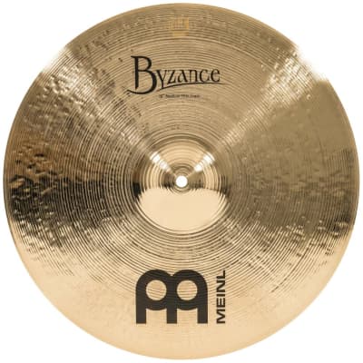 Meinl Byzance Brilliant Medium Thin Crash Cymbal 16 image 2