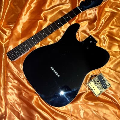 No name Telecaster 90’s Black Custom Project Guitar image 7