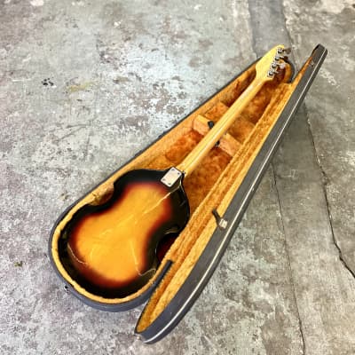 Vox V-250 Violin Bass 1960’s - Sunburst original vintage Italy viola image 14