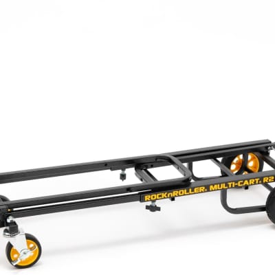 Rock-N-Roller R2RT (Micro) 8-in-1 Folding Multi-Cart/Hand Truck/Dolly/Platform Cart/26" to 39" Telescoping Frame/350 lbs. Load Capacity, Black image 5