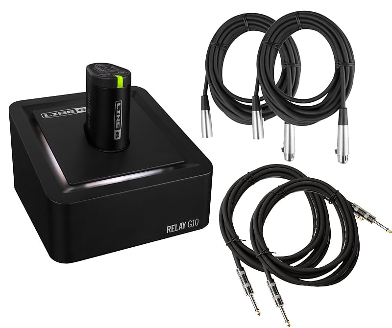 Line 6 Relay G10 Digital Guitar Wireless System Bundle Reverb