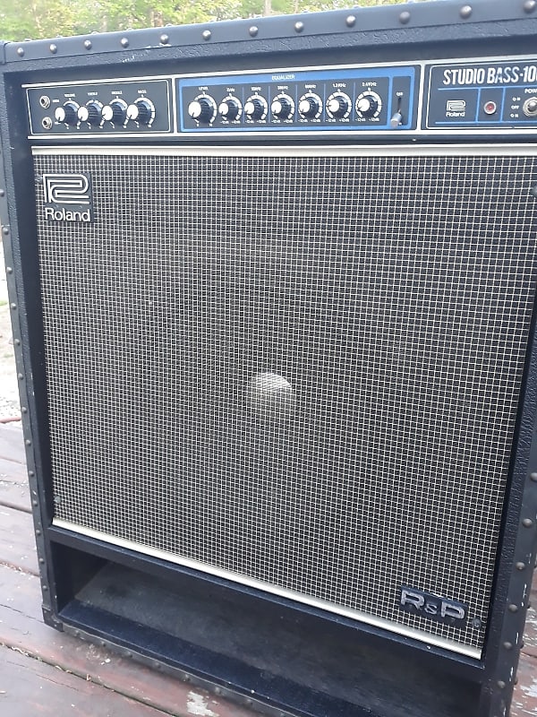 Vintage 1980 Roland Studio Bass 100 (SB100) 1X15 Amplifier