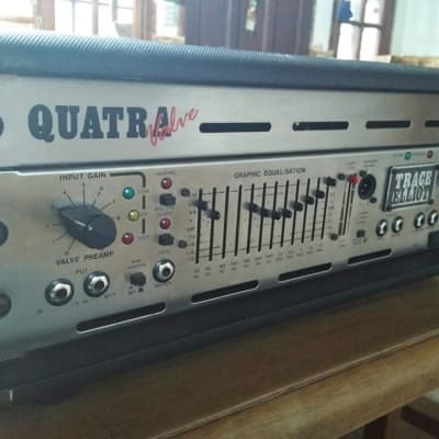 Trace Elliot Quatra Valve 1990s Chrome | Reverb