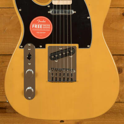 Squier Affinity Series Telecaster Left-Handed Maple Butterscotch Blonde image 1