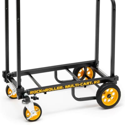 Rock-N-Roller R2RT (Micro) 8-in-1 Folding Multi-Cart/Hand Truck/Dolly/Platform Cart/26" to 39" Telescoping Frame/350 lbs. Load Capacity, Black image 2