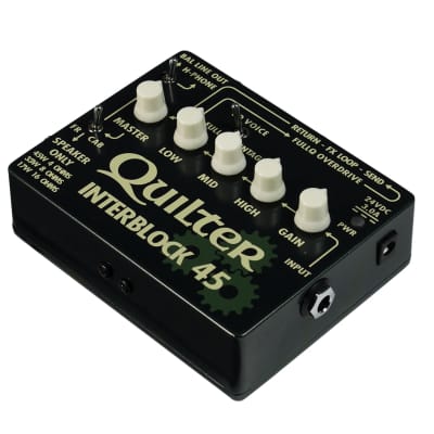 Quilter Interblock 45 45-Watt Guitar Head Pedal 2018 - Black image 2