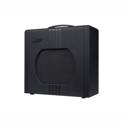 Supro Delta King 12 w/ Reverb Black & Black 1x12in 15 Watts image 3