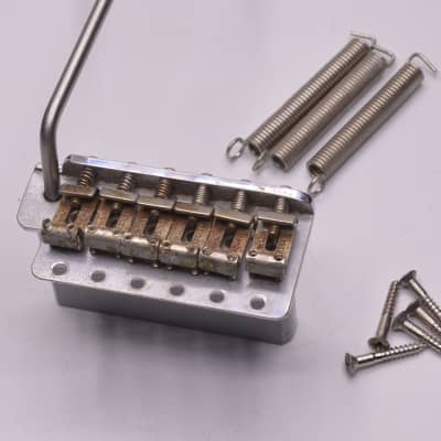 1957-1962 Vintage Fender Custom Shop Stratocaster Bridge PAT PEND ~NICKEL~ Relic 1950' 1960s image 8