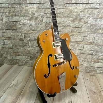 Rare 1959 Gretsch 6193 Country Club Guitar, Blonde with Original or New Case image 2