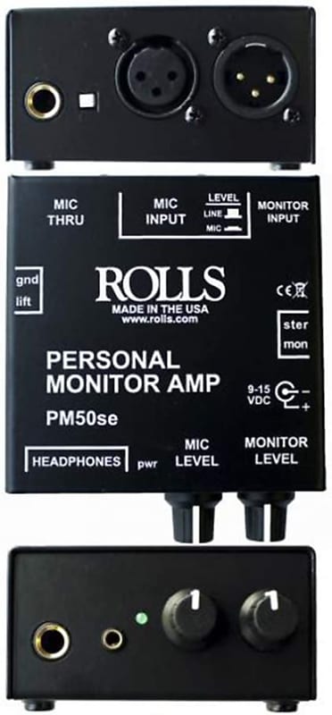 Rolls PM50se Headphone Personal Amplifier imagen 1