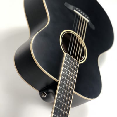 Sound Smith Memphis Black OM Acoustic-Electric Guitar 2020 Sati image 10
