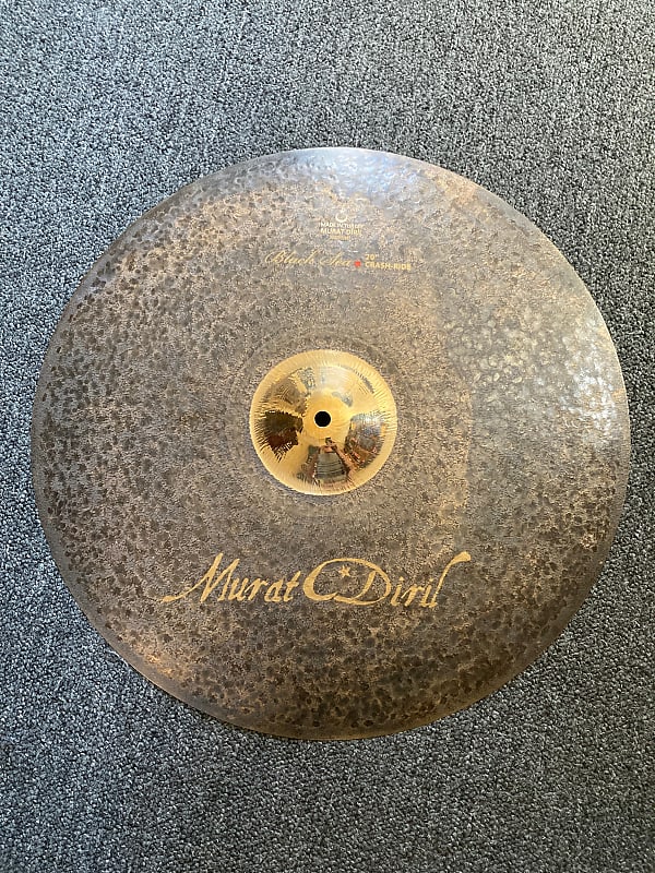 Used Murat Diril Black Sea Golden Bell 20" Crash Ride 1712g Reverb