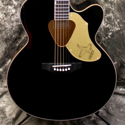 Gretsch G5022CBFE Rancher Black Falcon Jumbo Cutaway Acoustic Electric Guitar for sale