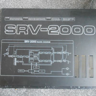 Roland SRV-2000 MIDI Digital Reverb 1980s Lofi