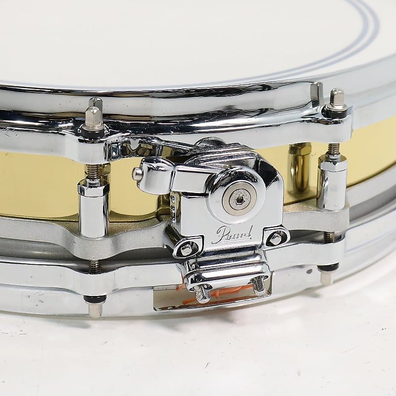 Pearl B-914P Free-Floating Brass 14x3.5 Piccolo Snare Drum (1st