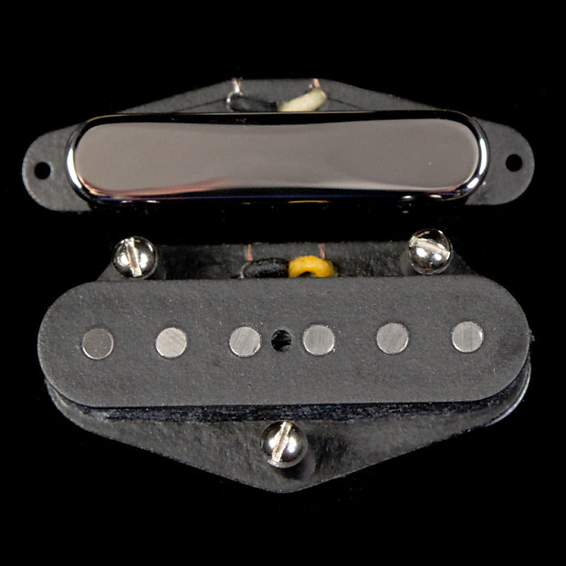 Bare Knuckle Blackguard Tele Flat '52 Pickup Set (Nickel) | Reverb