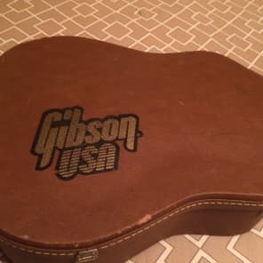 Gibson USA Vintage Hardshell Case Fits  Songwriter, Hummingbird, J45, and J50  Dreadnought models! image 4