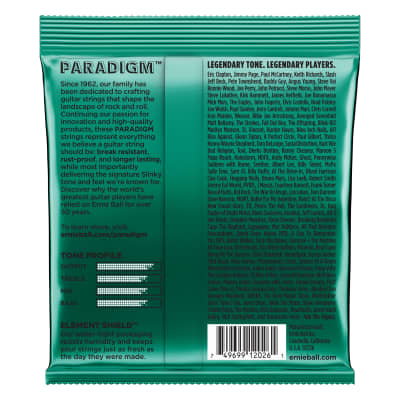 Ernie Ball 2026 Paradigm Not Even Slinky Electric Guitar Strings, 12-56 image 4