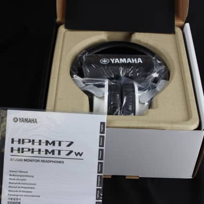 Yamaha HPH-MT7W White image 2