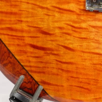 Jerzy Drozd Stratocaster 1996 Trans Amber-Orange image 10