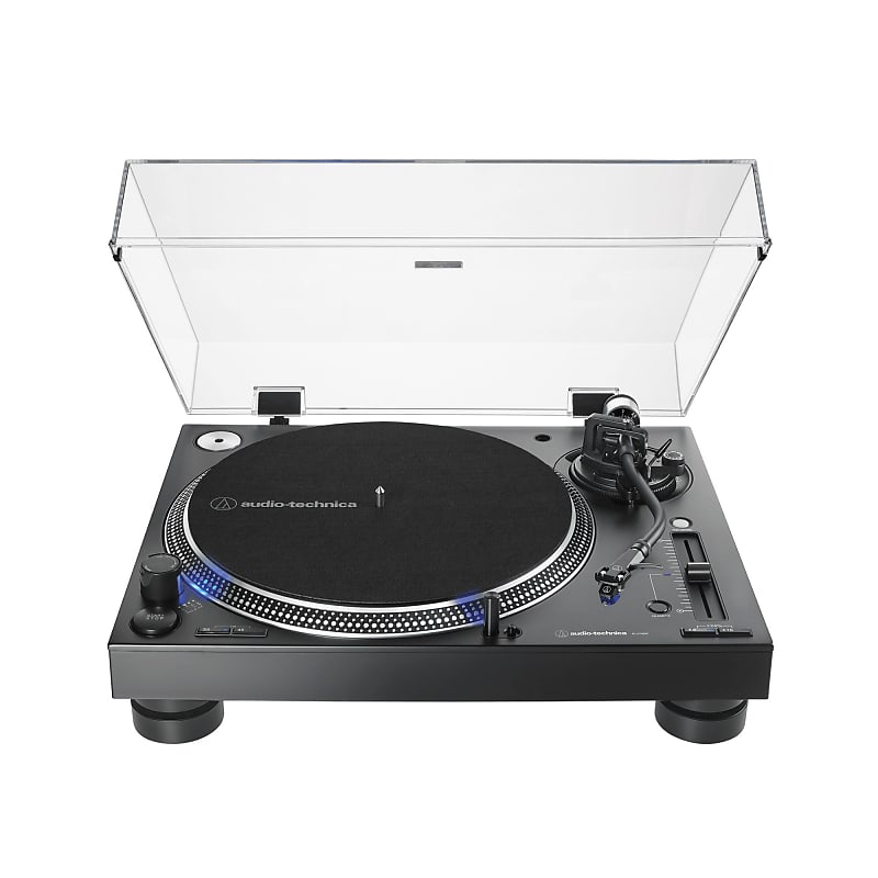 Audio-Technica AT-LP140XP-BK Direct-Drive Fully Manual DJ Turntable (Black) image 1