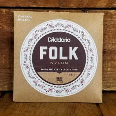 D'Addario EJ34 Folk Acoustic Strings image 1