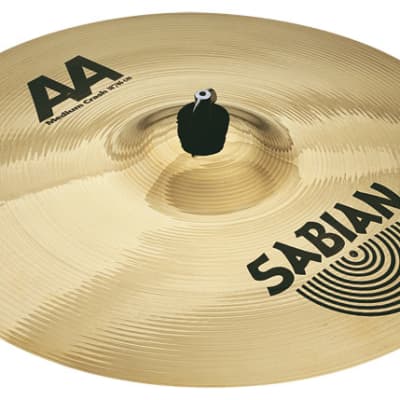 Sabian AA Series 18" Medium Crash Cymbal - 21808 (Natural) image 3