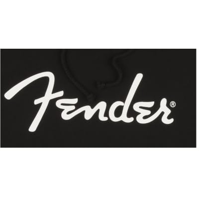 Fender Spaghetti Logo Hoodie, Large (L) Sweatshirt Apparel Clothing image 3