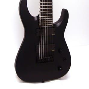 Agile Chiral Nirvana 82528 EB EMG SS Flat Black Headless Guitar