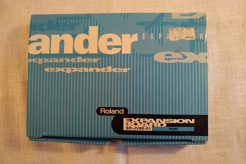 Roland Pop Exp. Board SR-JV80-01 1990 blue package image 1