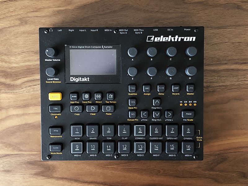 Elektron Digitakt UPGRADED Reverb