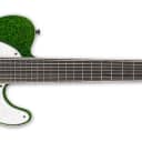 ESP LTD SCT-607 Baritone - Green Sparkle