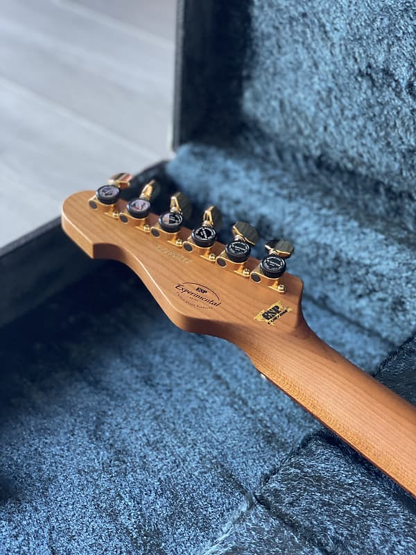 ESP Experimental Series SNAPPER-AS Driftwood Natural w/Black
