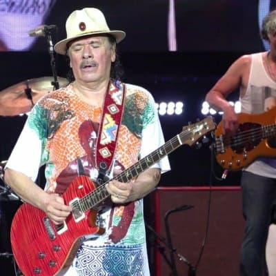 carlos santana guitar strap