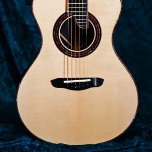 Hatcher Pina (parlor/00 size) acoustic guitar 2015 image 1