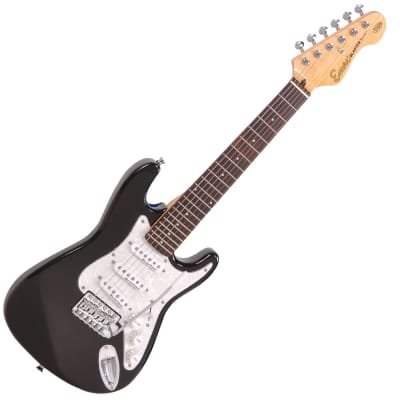 Encore 3/4 Size Electric Guitar ~ Gloss Black for sale