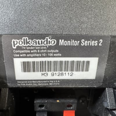 Polk Audio Monitor Series 2 Outdoor Speakers HiFi Stereo Home Audio Weatherproof image 5